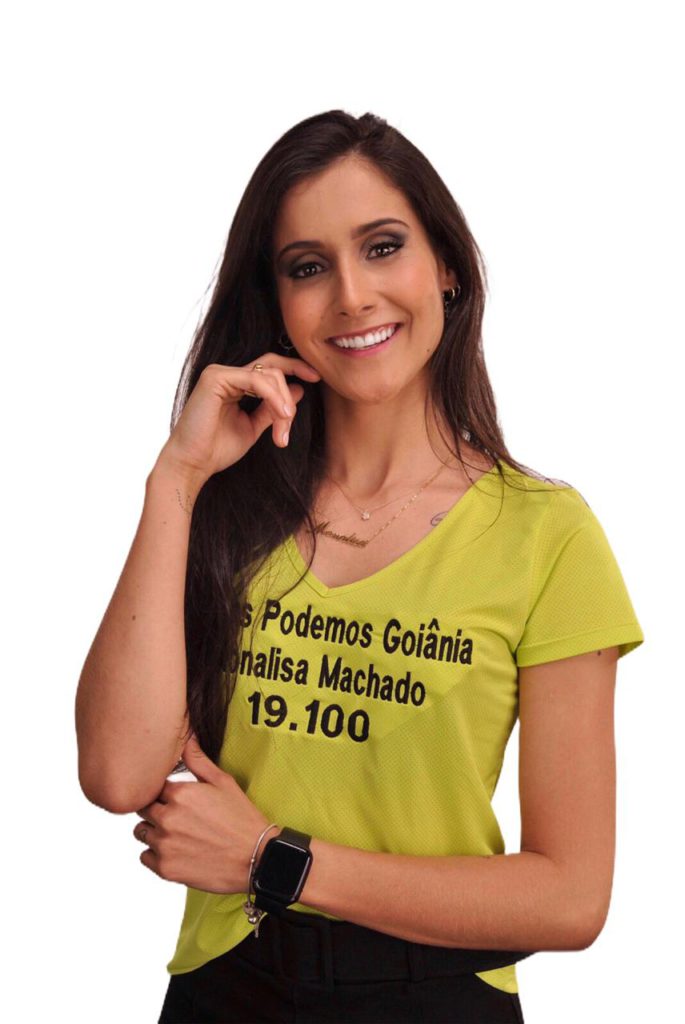 Candidata à veradora Monalisa Machado